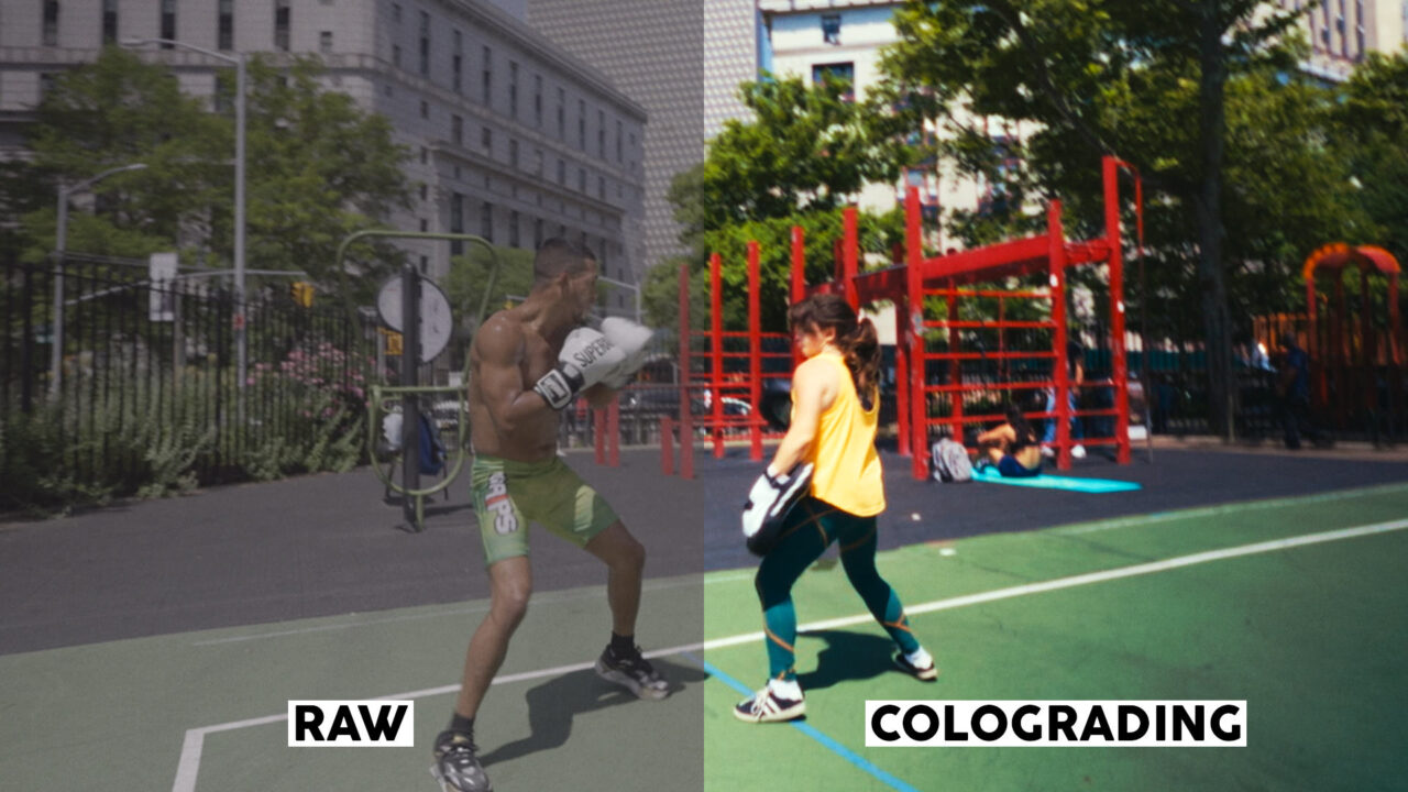 Boxing Chinatown Raw vs Colorgrading