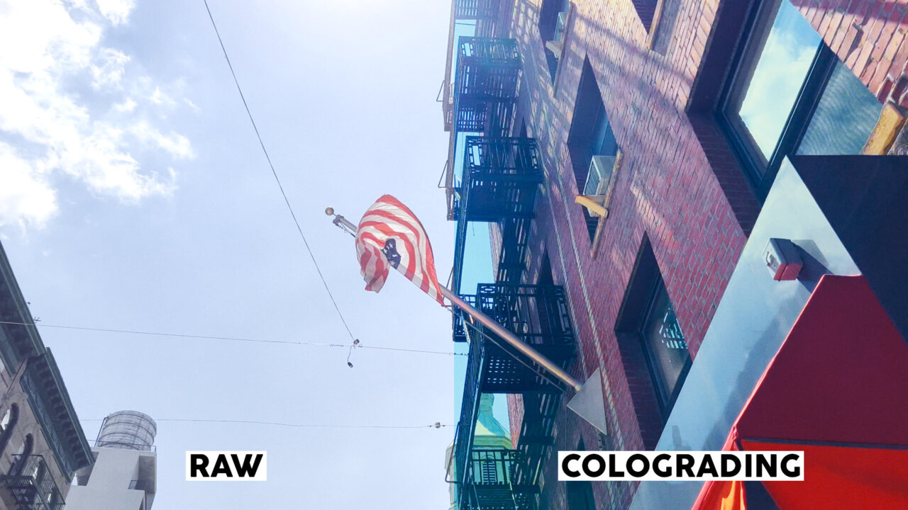 Boxing Chinatown Raw vs Colorgrading