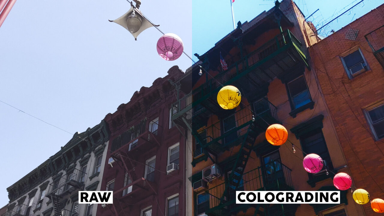 Boxing Chinatown Raw vs Colorgrading